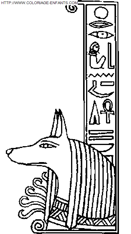 dibujo Egipto
