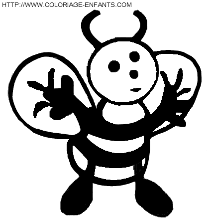 dibujo Abejas