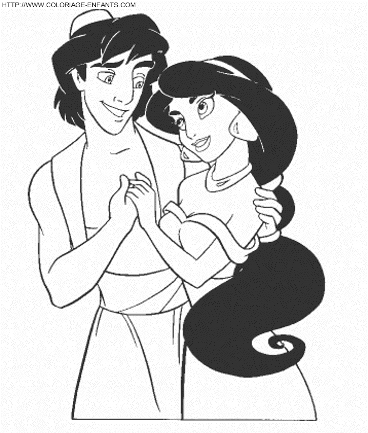 dibujo Aladdin