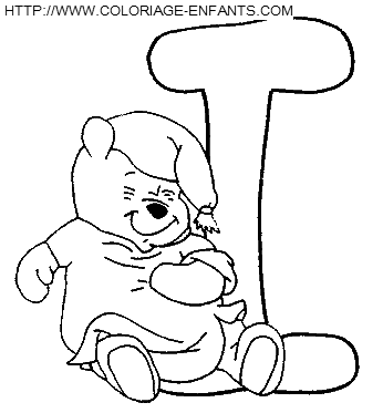 dibujo Alfabeto Winnie