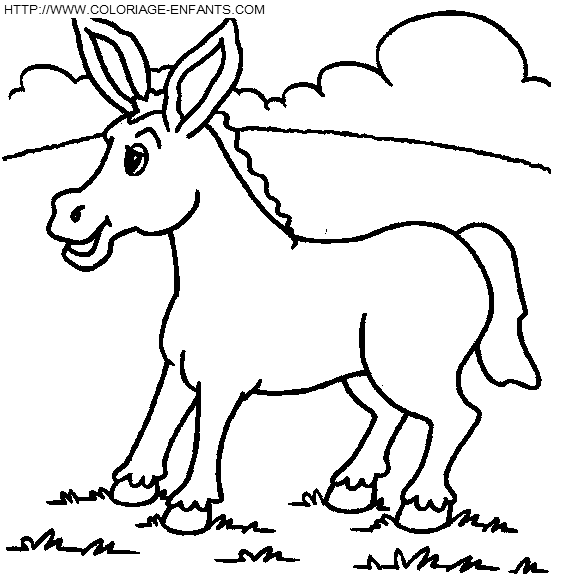 dibujo Burros