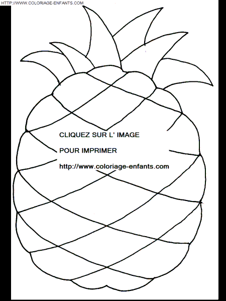 dibujo Frutas