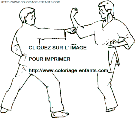 dibujo Judo