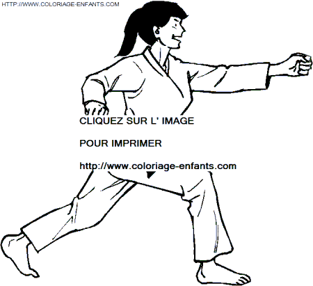 dibujo Judo