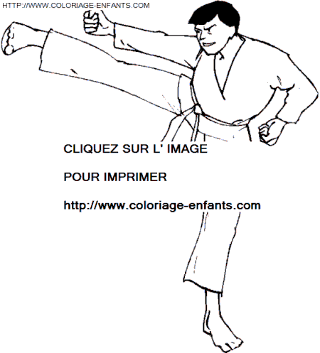 dibujo Judo