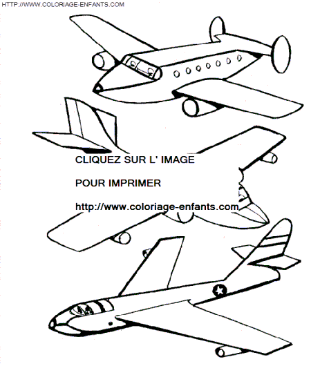 dibujo Avion