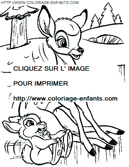 dibujo Bambi2