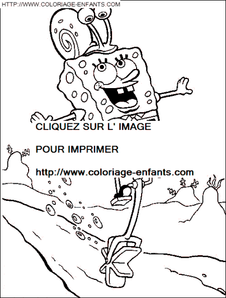 dibujo Bob Esponja