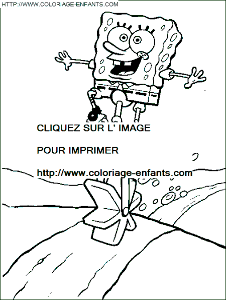 dibujo Bob Esponja