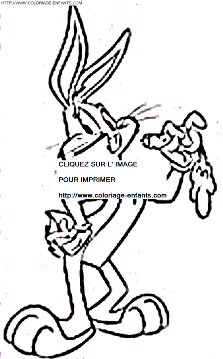 dibujo Bugs Bunny