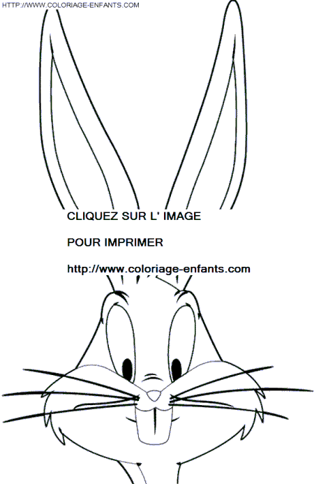 dibujo Bugs Bunny