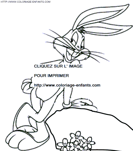 dibujo bugs bunny
