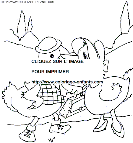 dibujo Patos