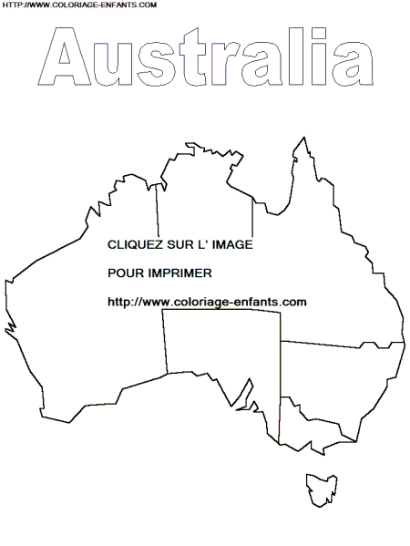 dibujo Australia