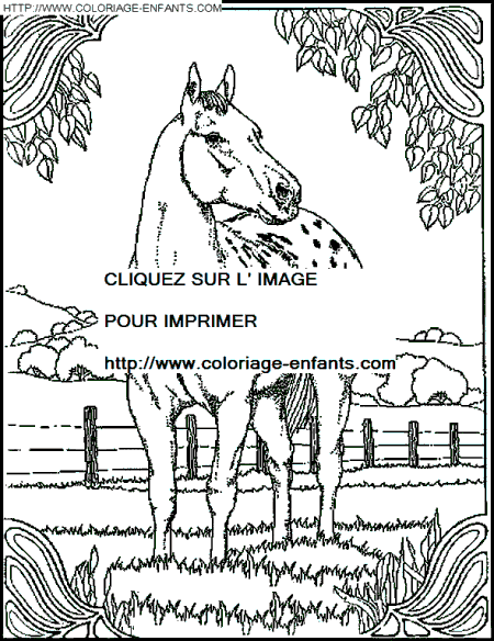 dibujo Caballo