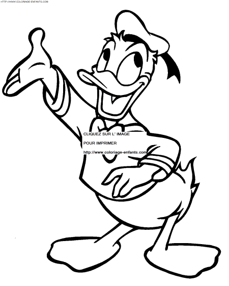 dibujo Pato Donald