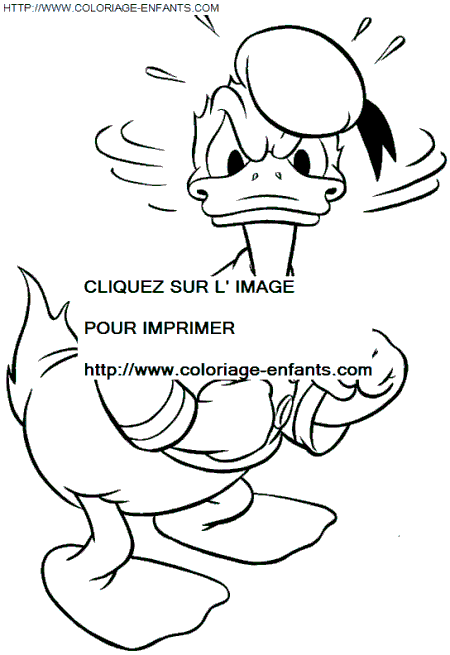 dibujo Pato Donald