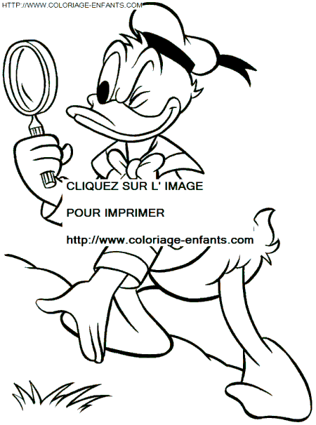 dibujo Pato Donald