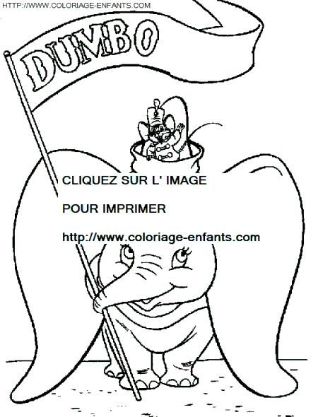 dibujo Dumbo