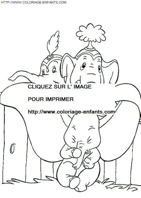 dibujo Dumbo