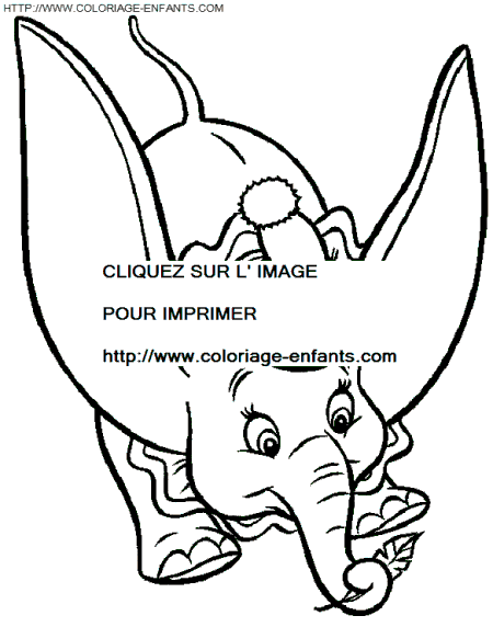 dibujo Dumbo