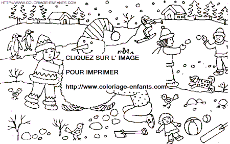 dibujo Navidad Muneco de Nieve