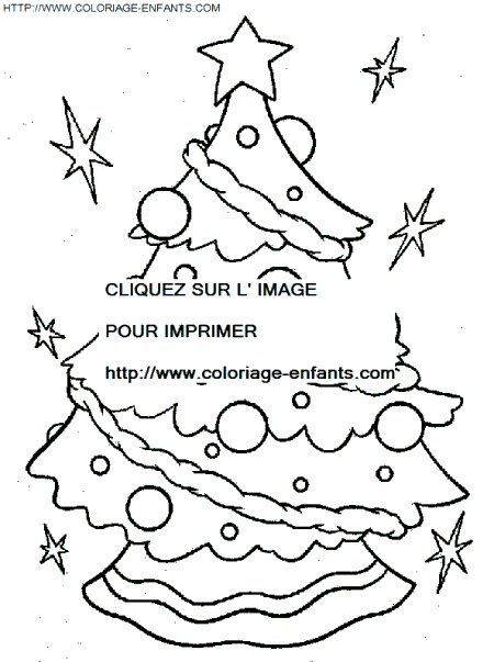 dibujo Navidad Arbol de Navidad