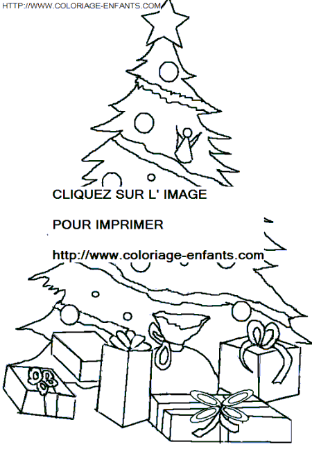 dibujo Navidad Arbol de Navidad