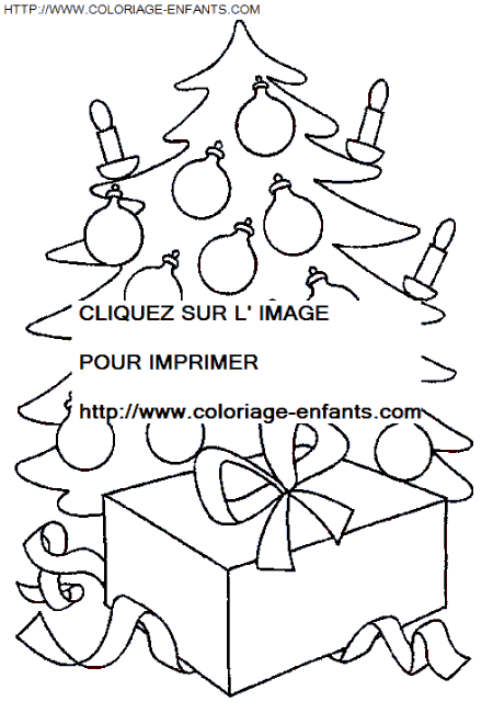 dibujo Navidad Arbol de Navidad