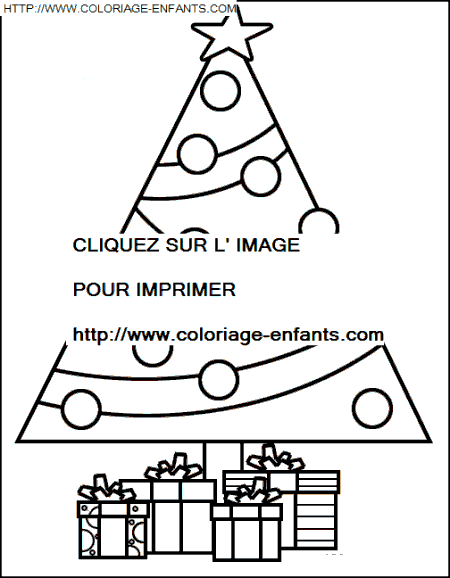 dibujo Navidad Arbol de Navidad