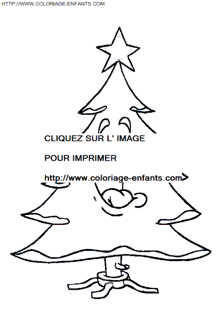 dibujo Navidad Arbol de Navidad