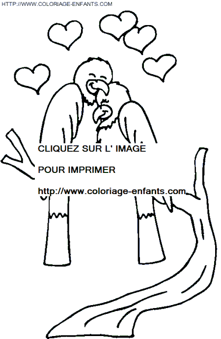 dibujo San Valentin Enamorados