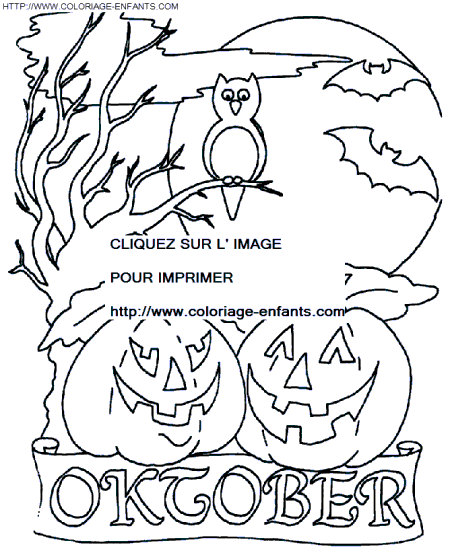 dibujo Calabazas Halloween