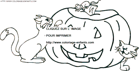 dibujo Calabazas Halloween