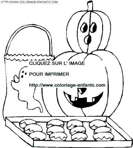 dibujo Calabazas Halloween