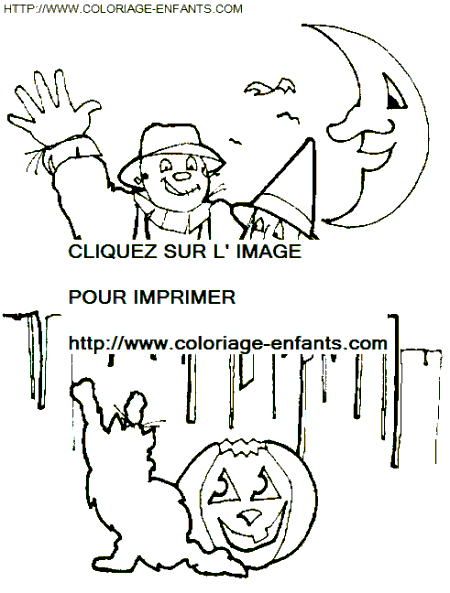 dibujo Calabazas Halloween