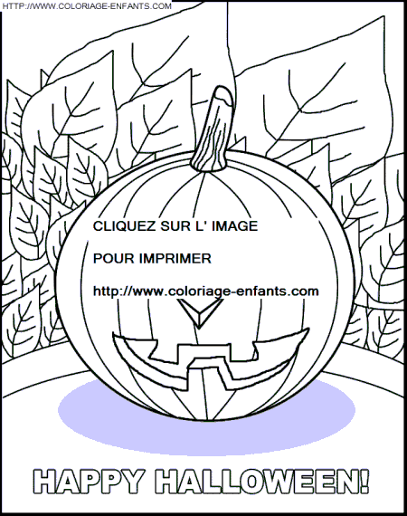 dibujo Calabazas Halloween