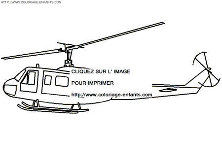 dibujo Helicoptero