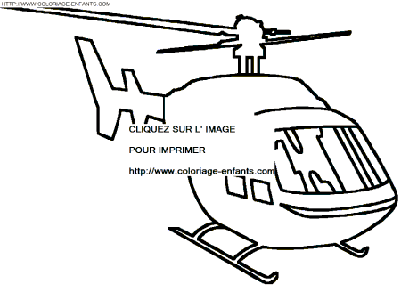 dibujo Helicoptero