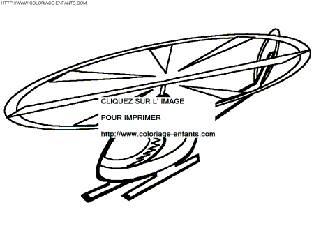 dibujo Helicoptero