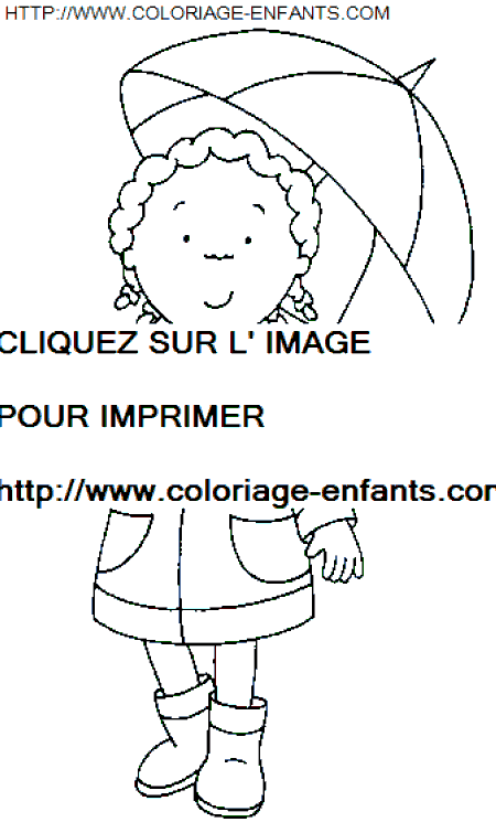 dibujo Caillou