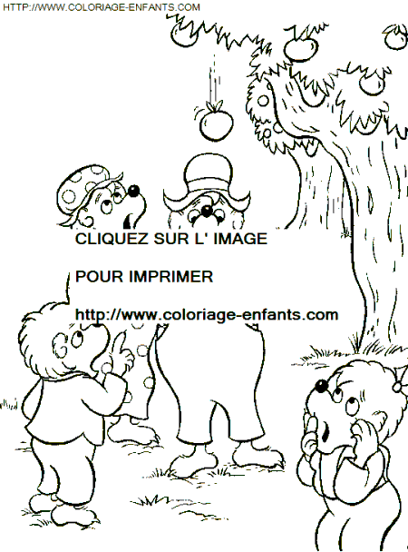 dibujo Familia Berenstain