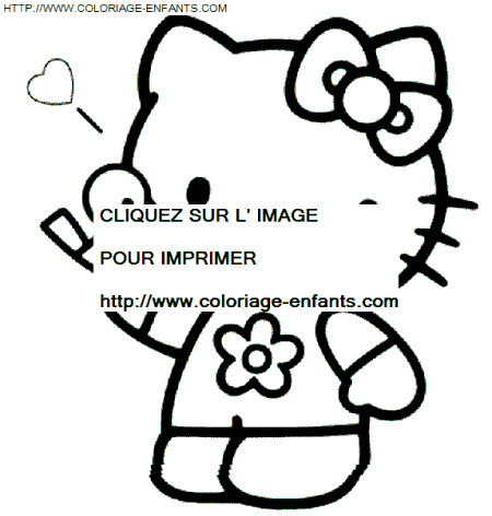 dibujo Hello Kitty