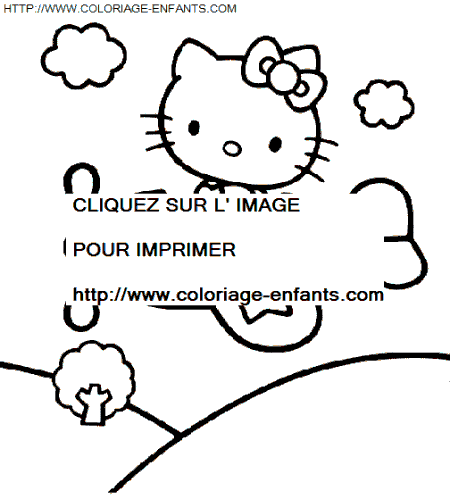 dibujo Hello Kitty