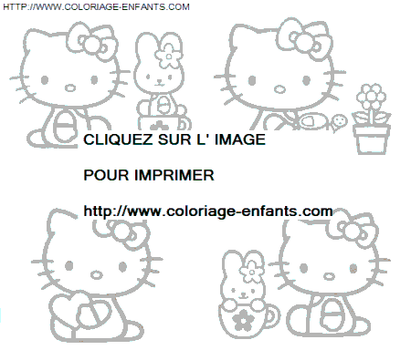 dibujo Hello Kitty