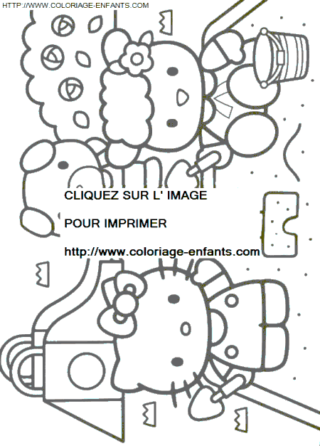 dibujo Hello Kitty