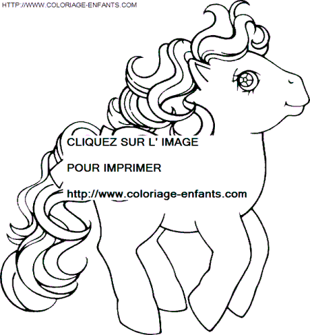 dibujo Mi pequeno Pony