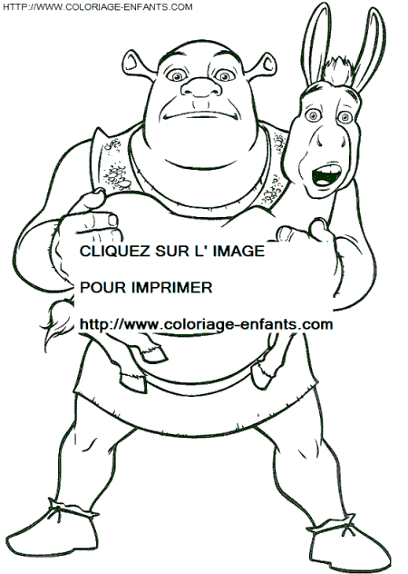 dibujo Shrek