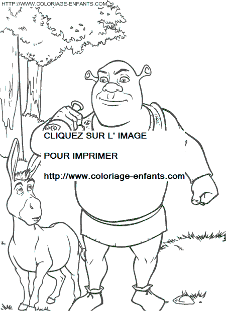 dibujo Shrek