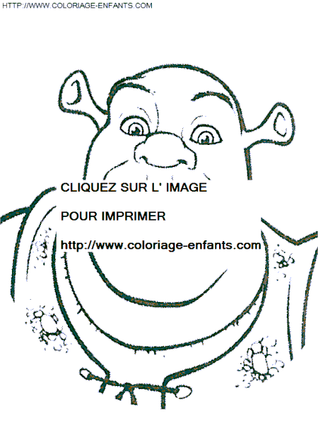 dibujo Shrek